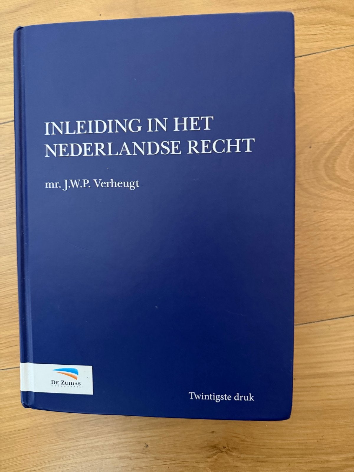 Inleiding in het Nederlands recht - 20e druk, Boeken, Ophalen of Verzenden, Gamma, Gelezen, WO