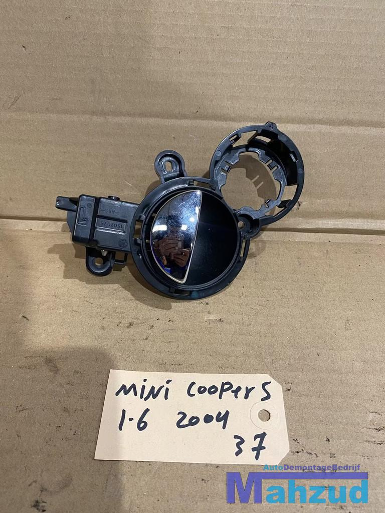 MINI COOPER links deurgreep deurklink chrome 2001-2006, Gebruikt, Ophalen of Verzenden, Customer.service@mini.co.uk, Mini