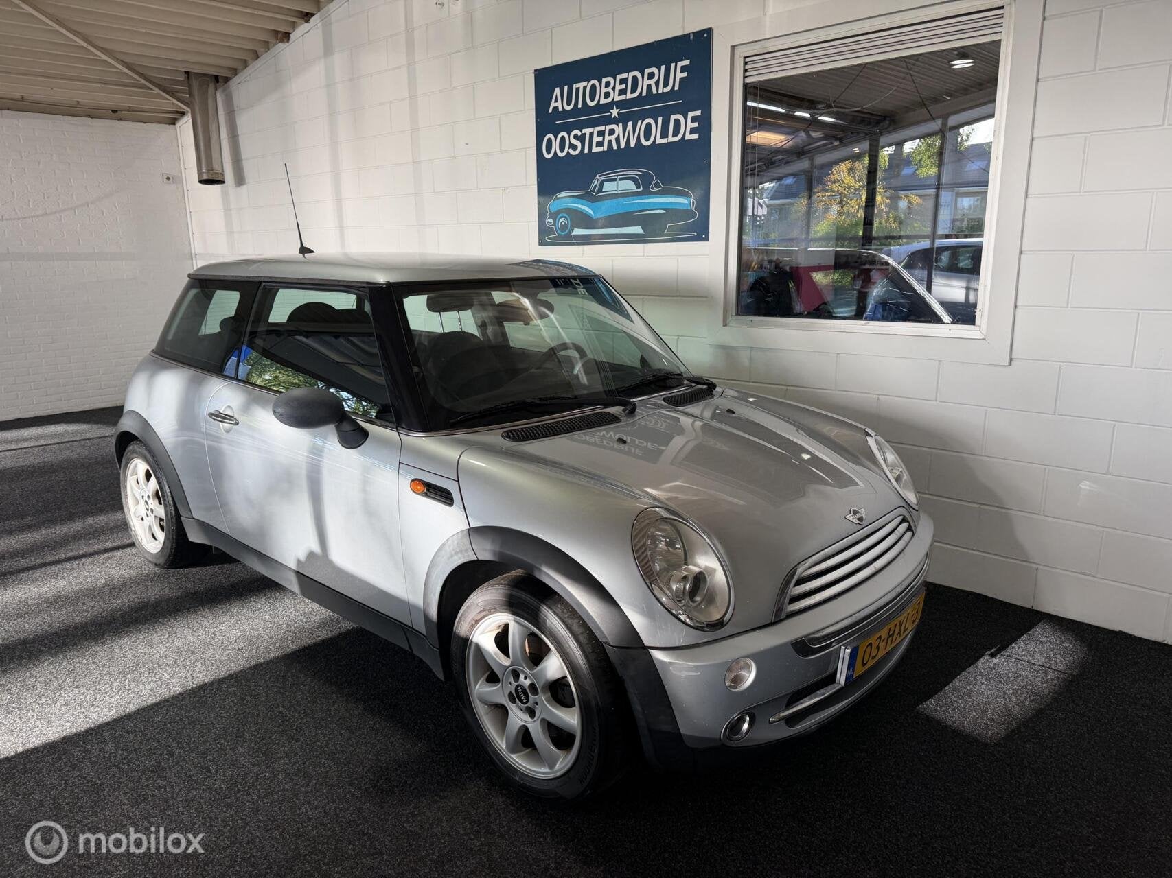 Mini 3-Deurs 1.6 One Pepper Apk - Elec.ramen - Airco - One P, Voorwielaandrijving, Gebruikt, Zwart, 4 cilinders