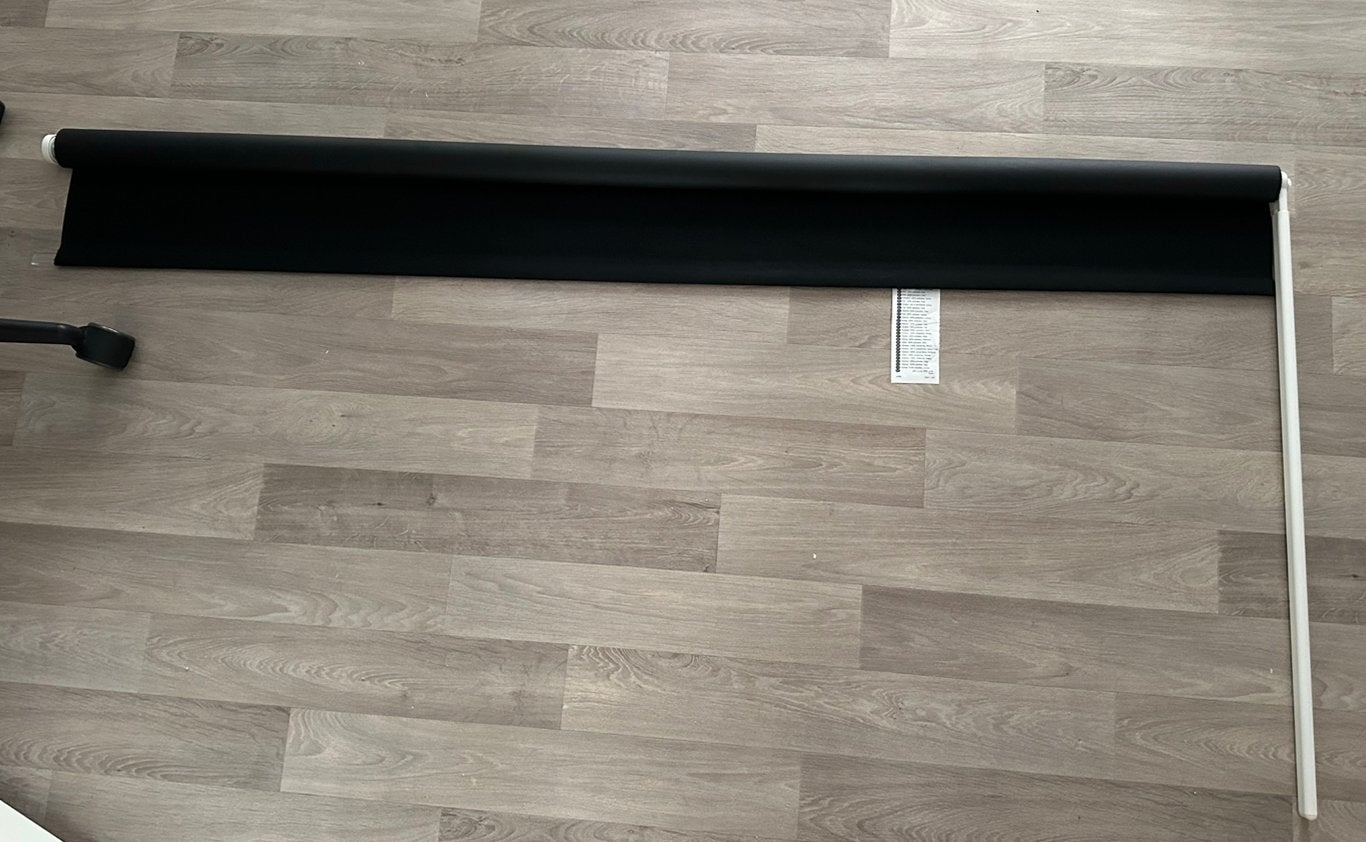 2 IKEA Blackout Rollerblinds - Black - 160x195 cm, Diversen, Schrijfwaren, Gebruikt, Ophalen