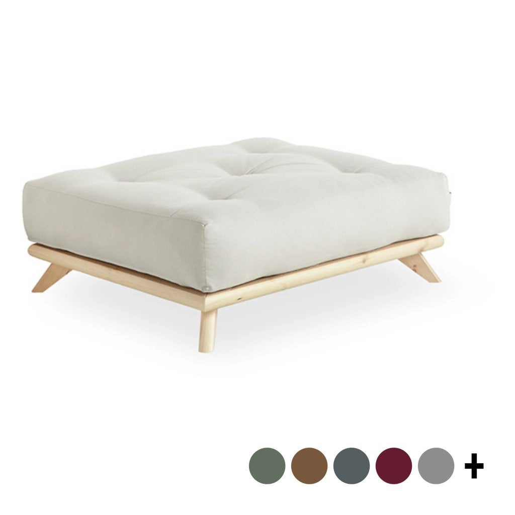 Karup design hocker Senza POEF, Ophalen, Vierkant, 75 tot 100 cm, Zo goed als nieuw