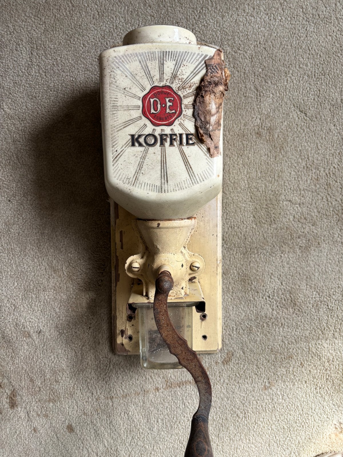 Douwe Egberts Koffiemolen - Wandmodel, Ophalen of Verzenden