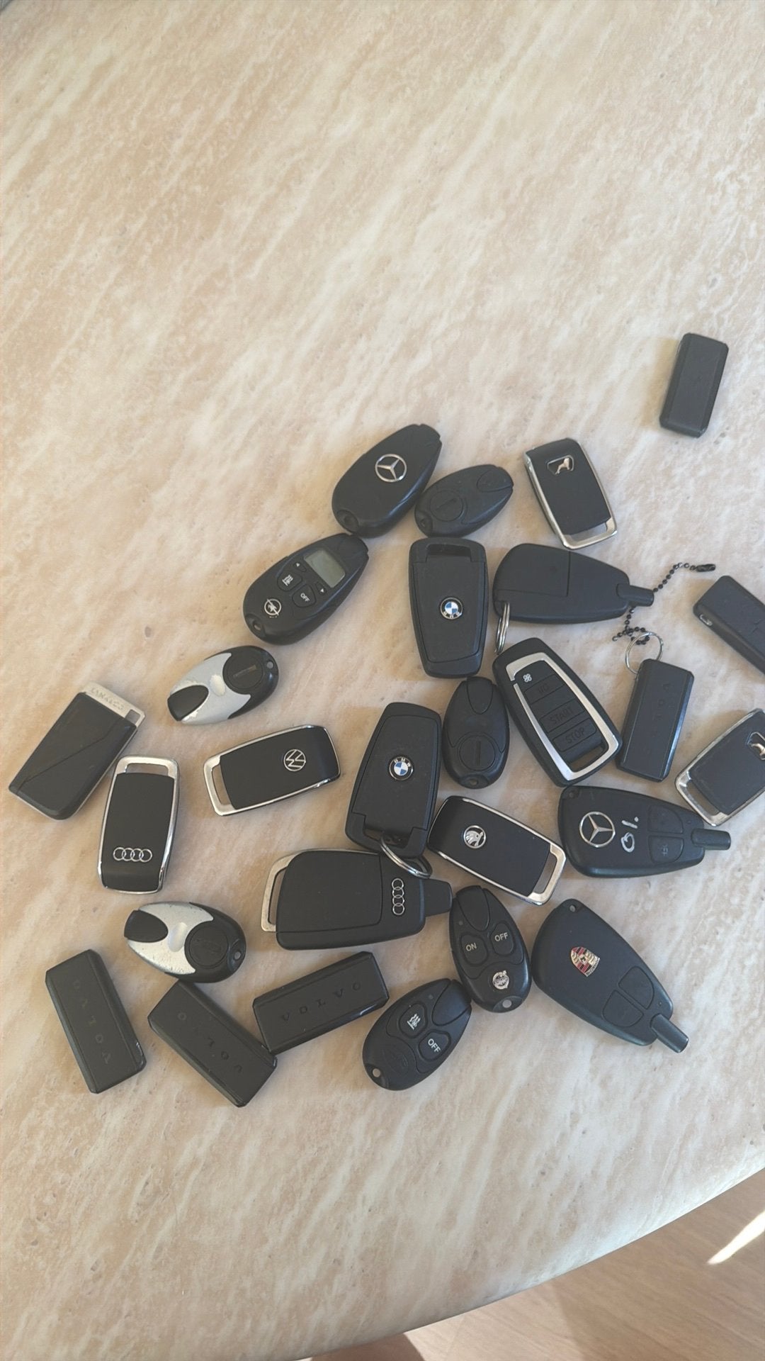 Bulk verzameling standkachel sleutels, Ophalen of Verzenden, Volkswagen
