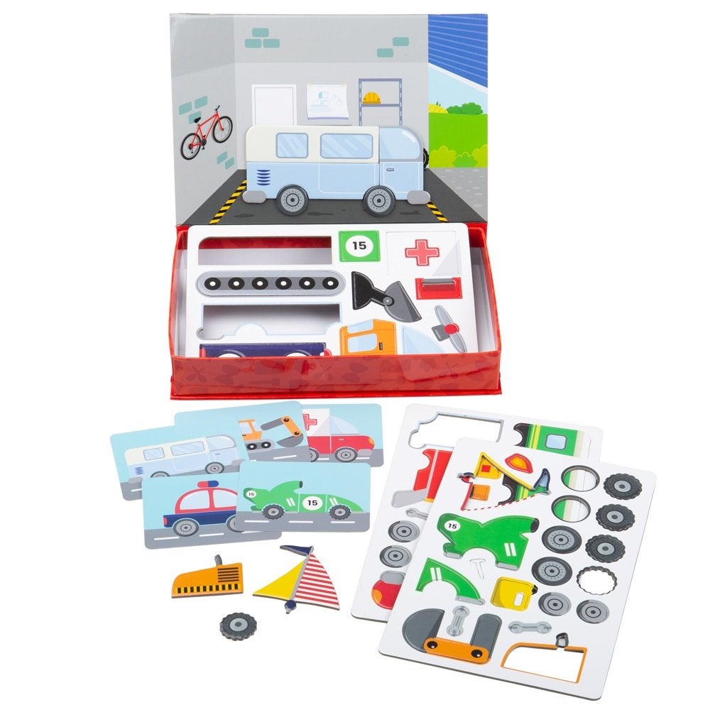 Bigjigs magneten speelset Mechanisch, Nieuw, Ophalen of Verzenden, Info@bezigebijtjezzz.nl, Bezige Bijtjezzz