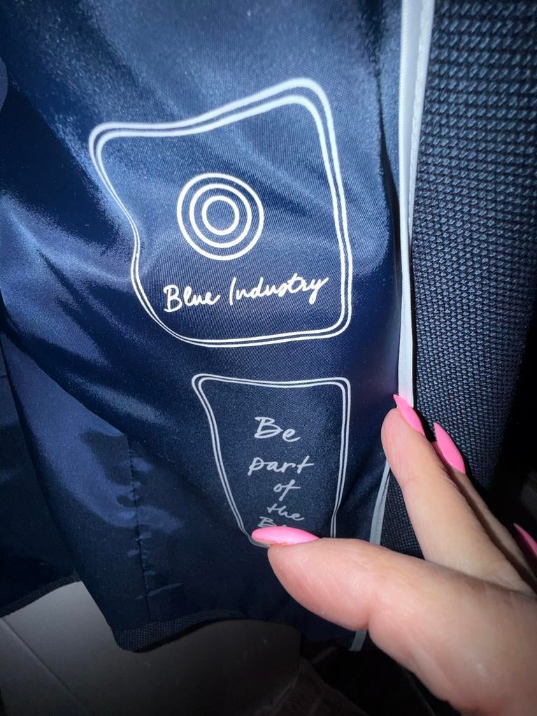 Zeer mooi Blue Industry colbert - Maat 56, Ophalen of Verzenden, Zo goed als nieuw, Maat 56/58 (XL), Blauw