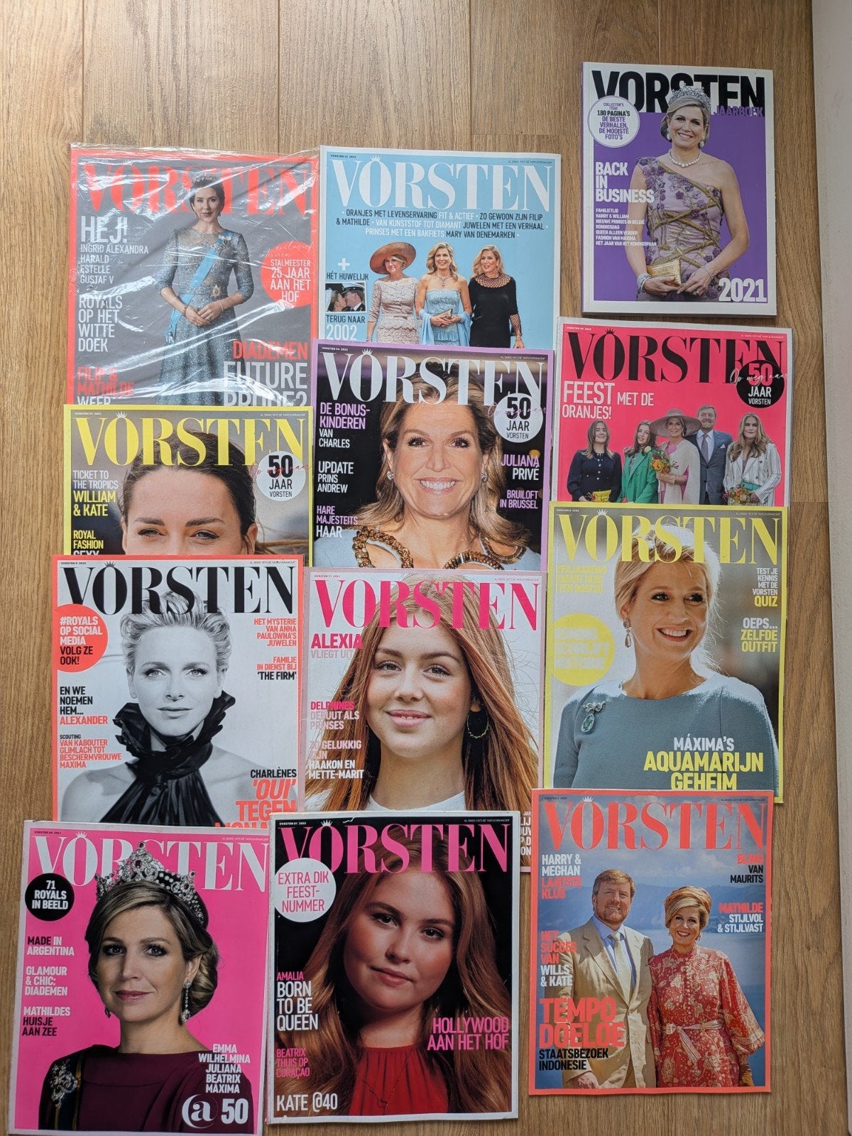 12x Vorsten, Ophalen of Verzenden, Zo goed als nieuw