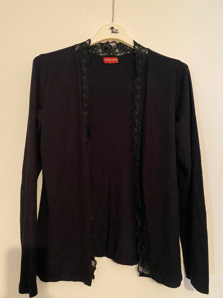 Nieuwstaat Taifun zomer vest 40/42 verzenden mogelijk, Zwart, Zo goed als nieuw, Taifun, Ophalen