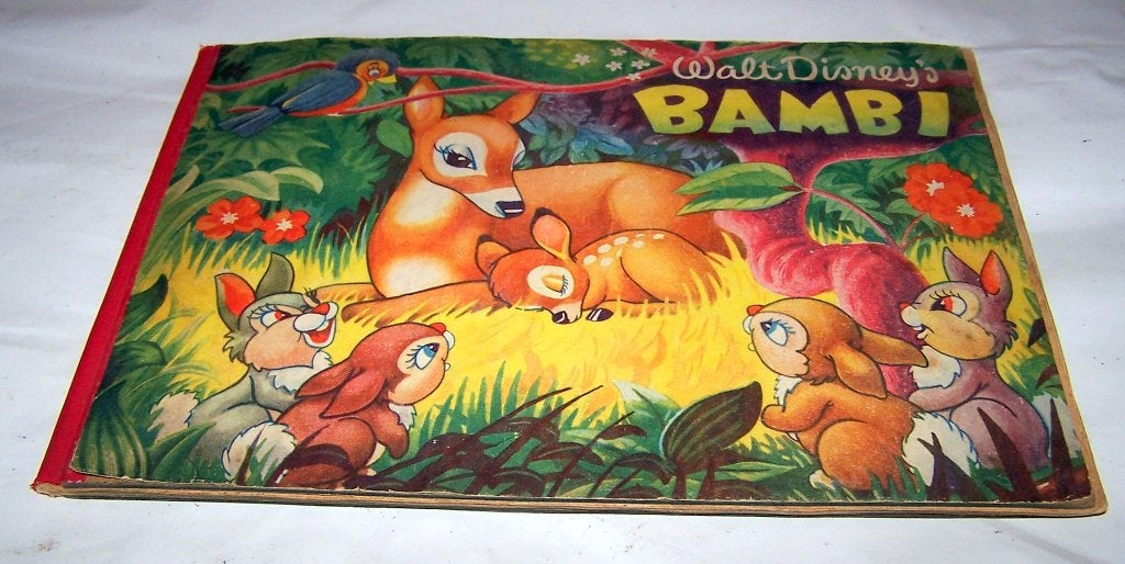 Bambi plaatjesalbum. Uitgave Margriet 1950. Compleet/izgs., Ophalen of Verzenden, Zo goed als nieuw, Margriet/Disney, Plaatjesalbum