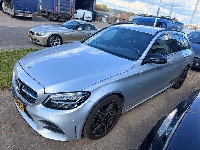 Mercedes-Benz C-Klasse C160 129pk 9G-TRONIC 2020 Grijs, Auto's, Automaat, 1800 kg, 4 cilinders, 129 pk