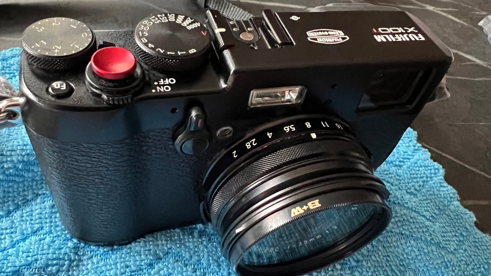Bijna nieuwe Fuji X100 t, Audio, Tv en Foto, Ingebouwde flitser, Geheugenkaart, Ophalen of Verzenden, Zo goed als nieuw