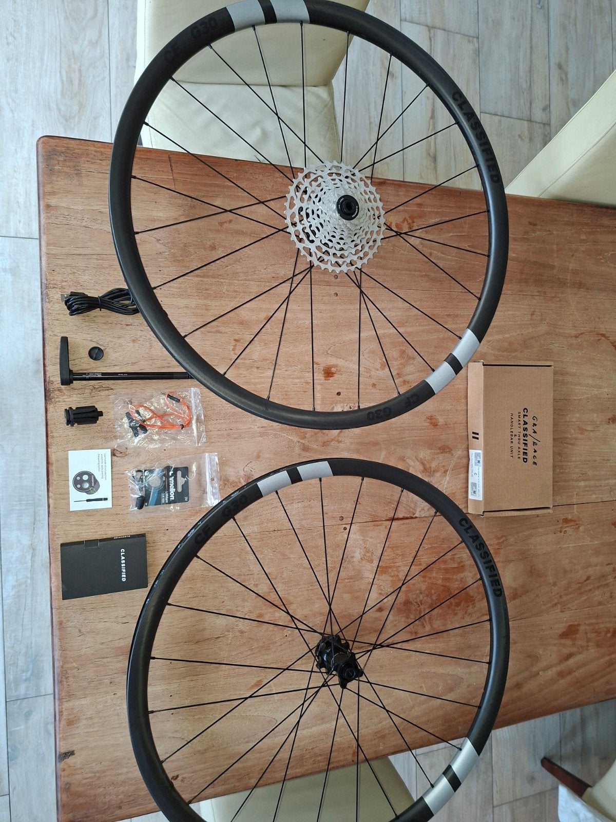 NIEUWE Classified G30 Carbon Wielset Gravel/Racefiets, Fietsen en Brommers, Wiel, Classified, Gravelbike, Nieuw