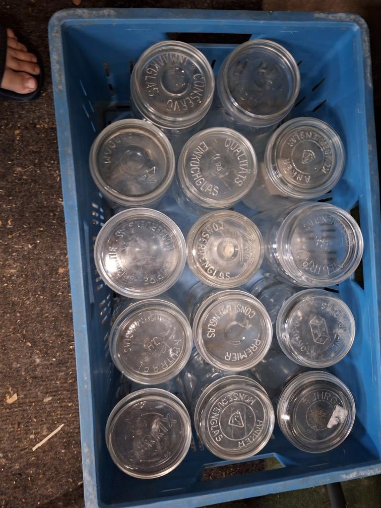 Weck potten, weck glazen. Div merken., Ophalen, Zo goed als nieuw, Glas, Pot, Bus of Blik
