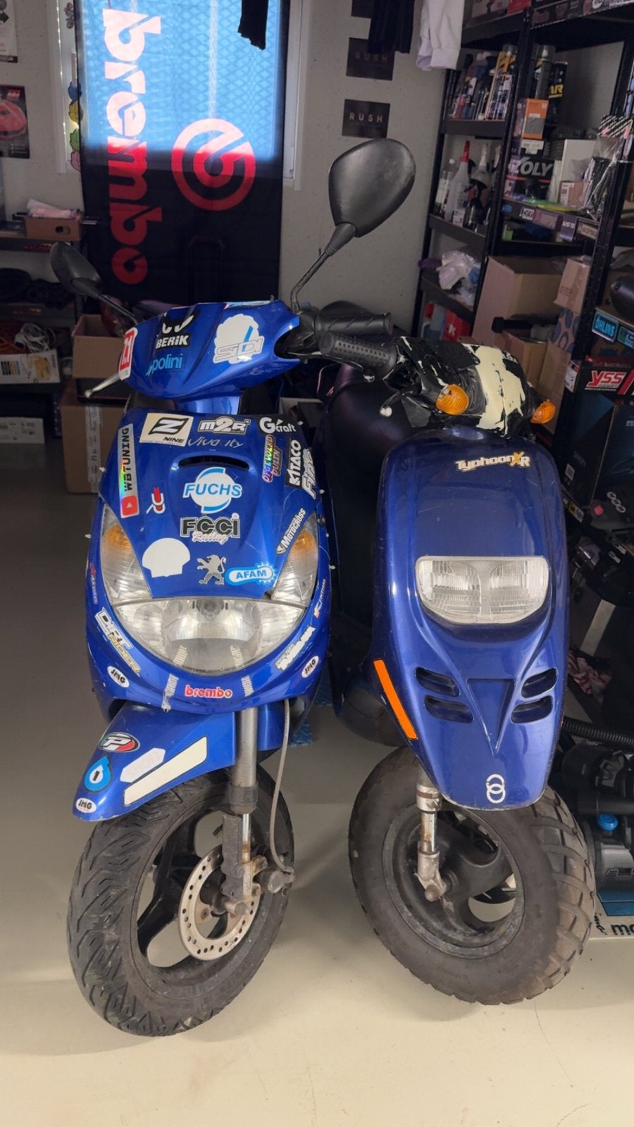 Piaggio Typhoon 4T te koop met wok, Gebruikt, Overige modellen, Maximaal 45 km/u, Ophalen of Verzenden