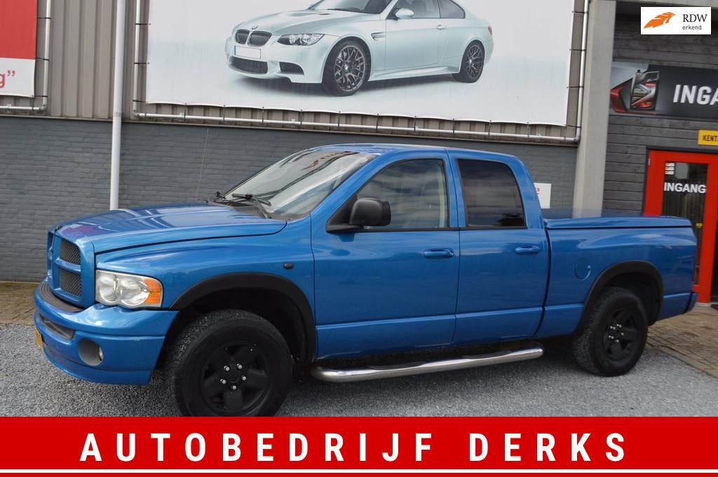 Dodge RAM 1500 5.7 V8 Hemi LPG/G3 |Airco | Leer |Grijs Kente, Auto's, Automaat, 8 cilinders, 5654 cc, Leder