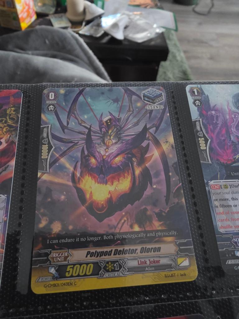 Cardfight!! Vanguard: Polypod Deletor, Oloron (G-CMB01/043, Ophalen of Verzenden, Zo goed als nieuw, Losse kaart