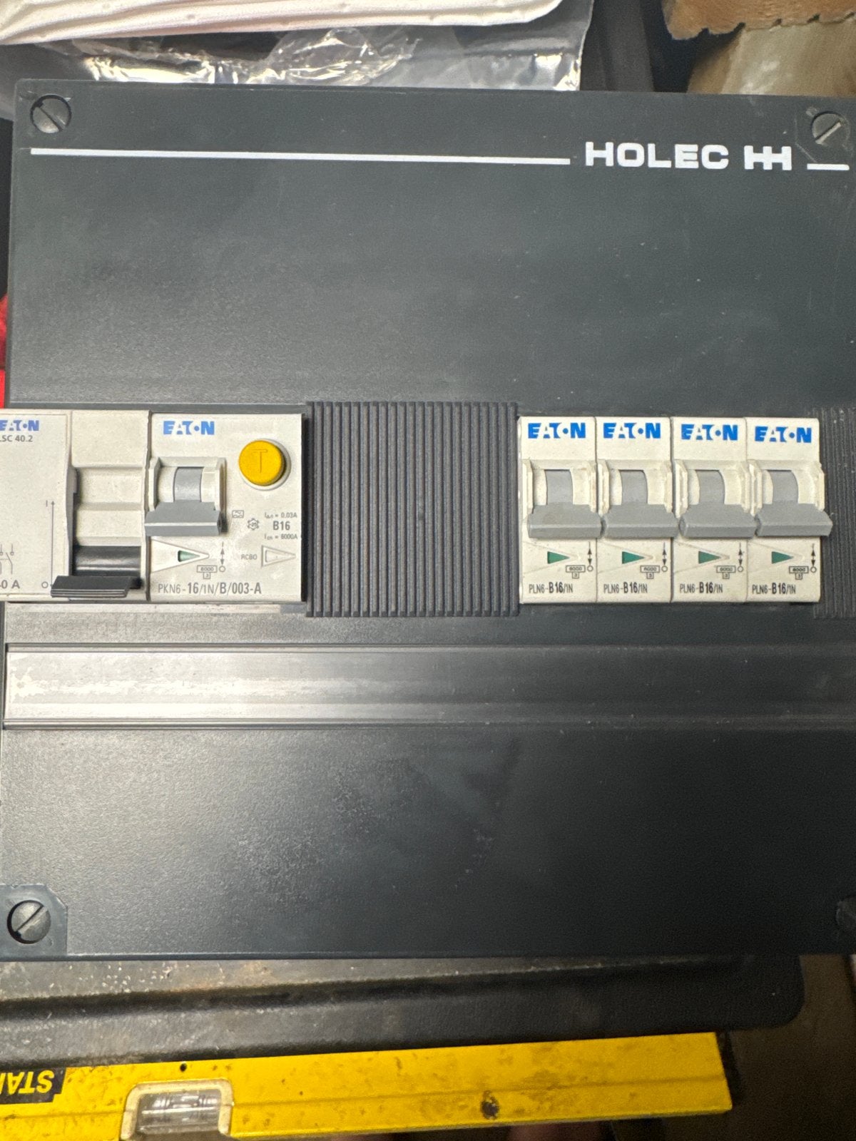 Holec H1 Groepenkast met Eaton Aardlekautomaat en Installati, Verzenden, Gebruikt, Eaton, Groepenkast