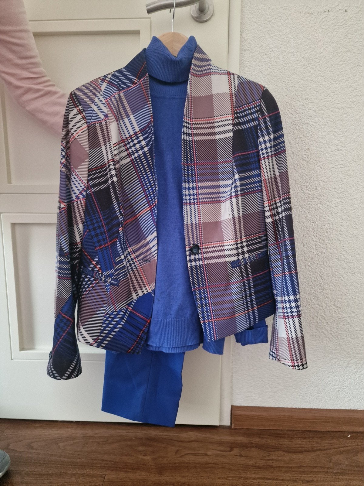 Dames set blauw mt 40, Ophalen of Verzenden, Zo goed als nieuw, Blauw
