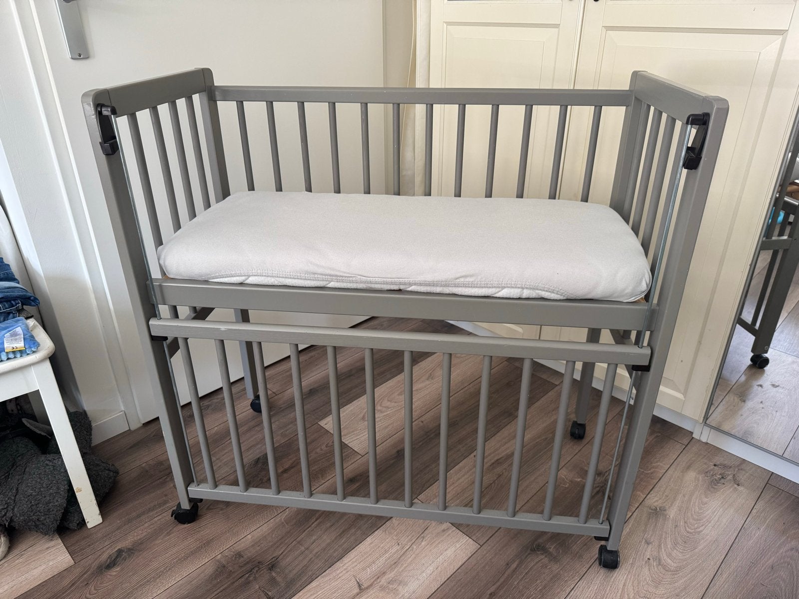 Petit Amelie co-sleeper met matras, Kinderen en Baby's, Ophalen, Zo goed als nieuw, Wieg