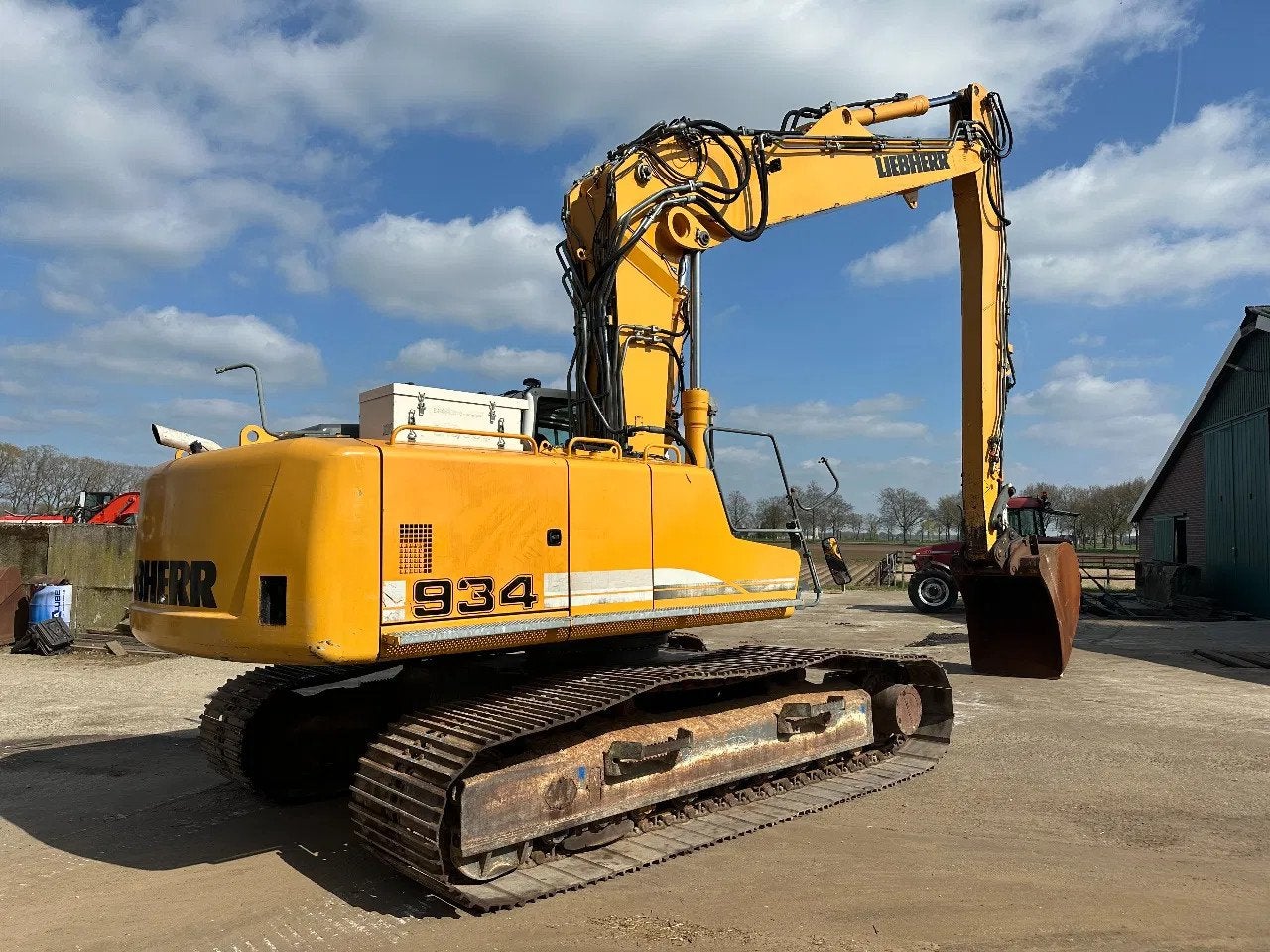 Liebherr R934C HDSL (bj 2009), Graafmachine
