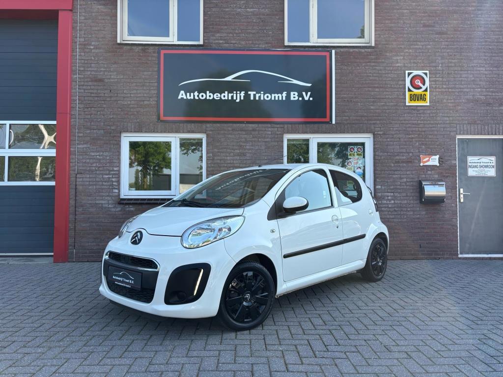 Citroen C1 8 x op voorraad prijs vanaf 4995, Voorwielaandrijving, Stof, Gebruikt, Zwart