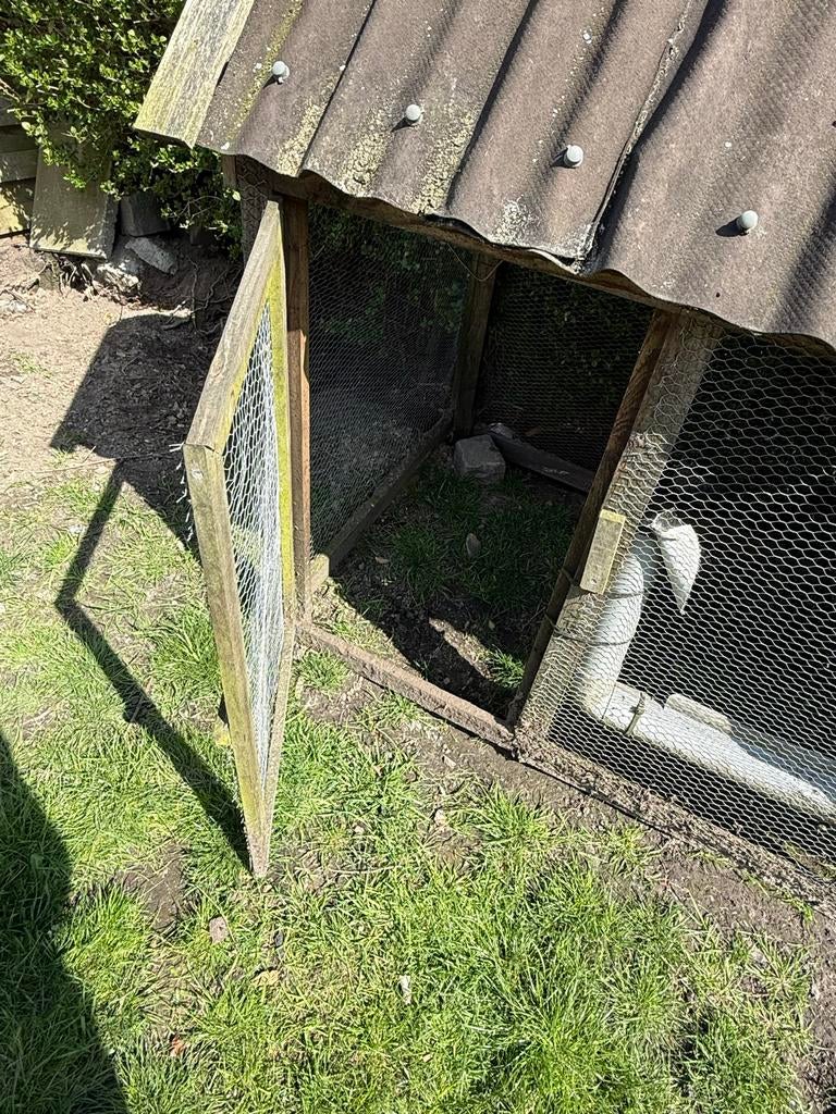 Kippenhok, Dieren en Toebehoren, Pluimvee | Toebehoren, Ophalen, Gebruikt, Kippenhok of Kippenren