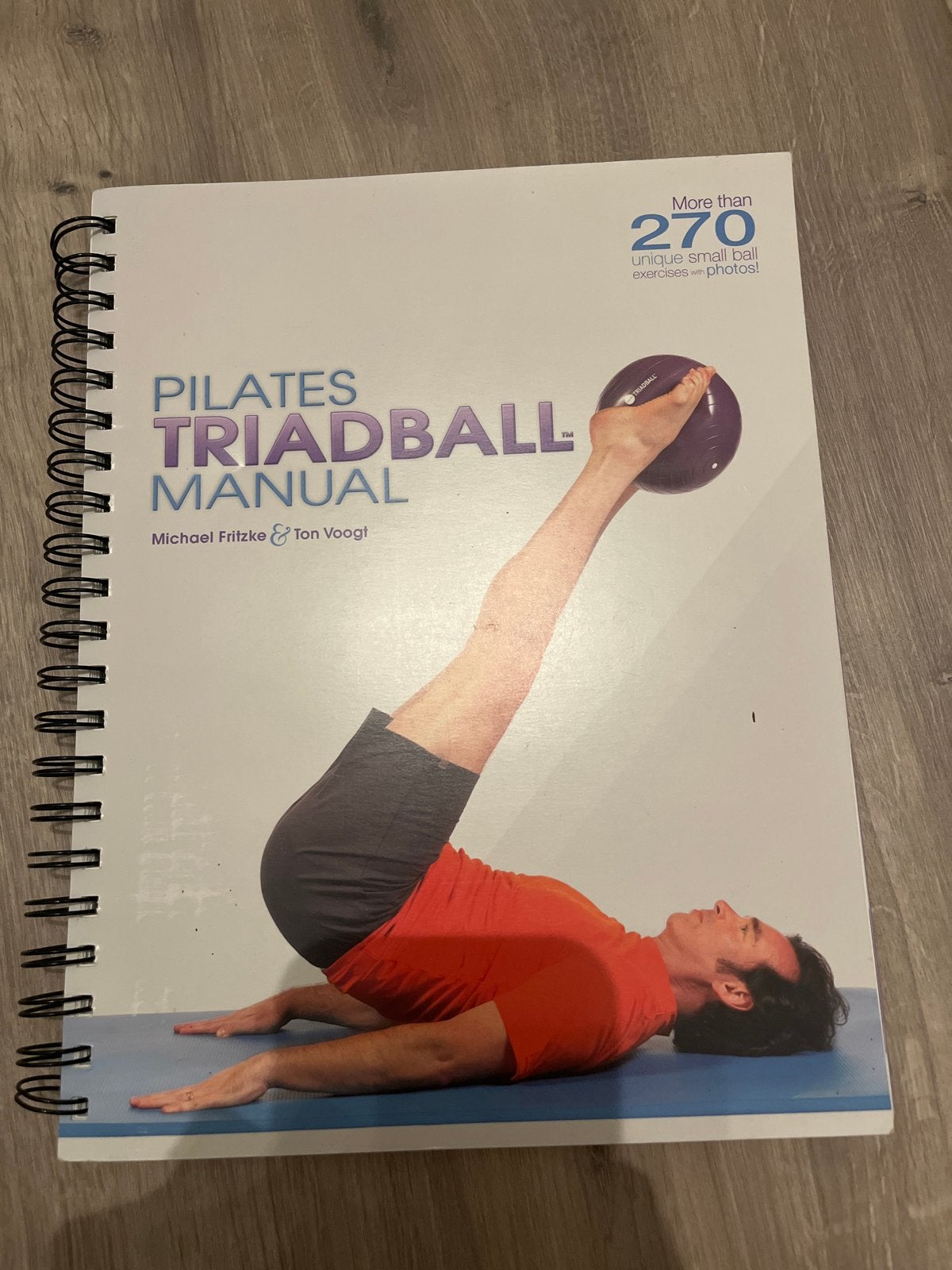 Pilates Triadball Manual - Michael Fritzke & Ton Voogt, Boeken, Ophalen of Verzenden, Zo goed als nieuw, Gezondheid en Conditie