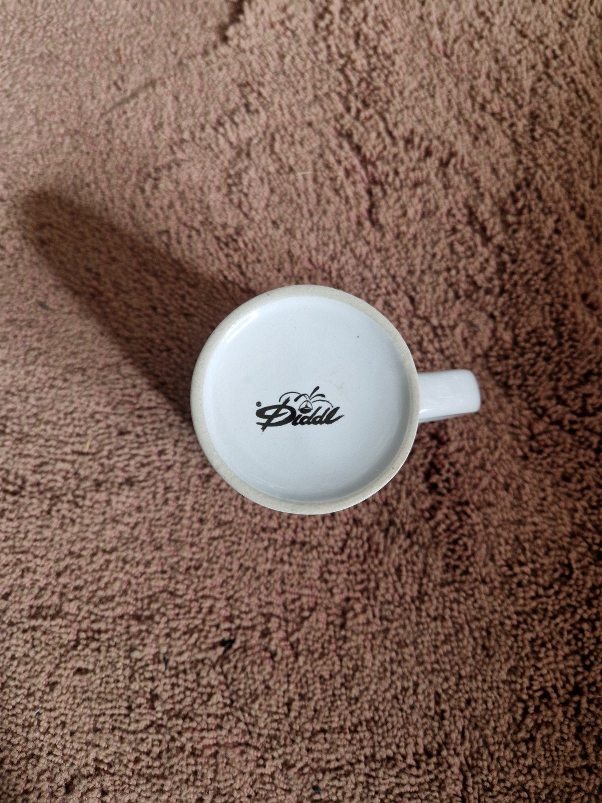 Diddl beker - "Ik ben er altijd voor jou!" -, Verzamelen, Diddl, Ophalen of Verzenden, Zo goed als nieuw, Servies