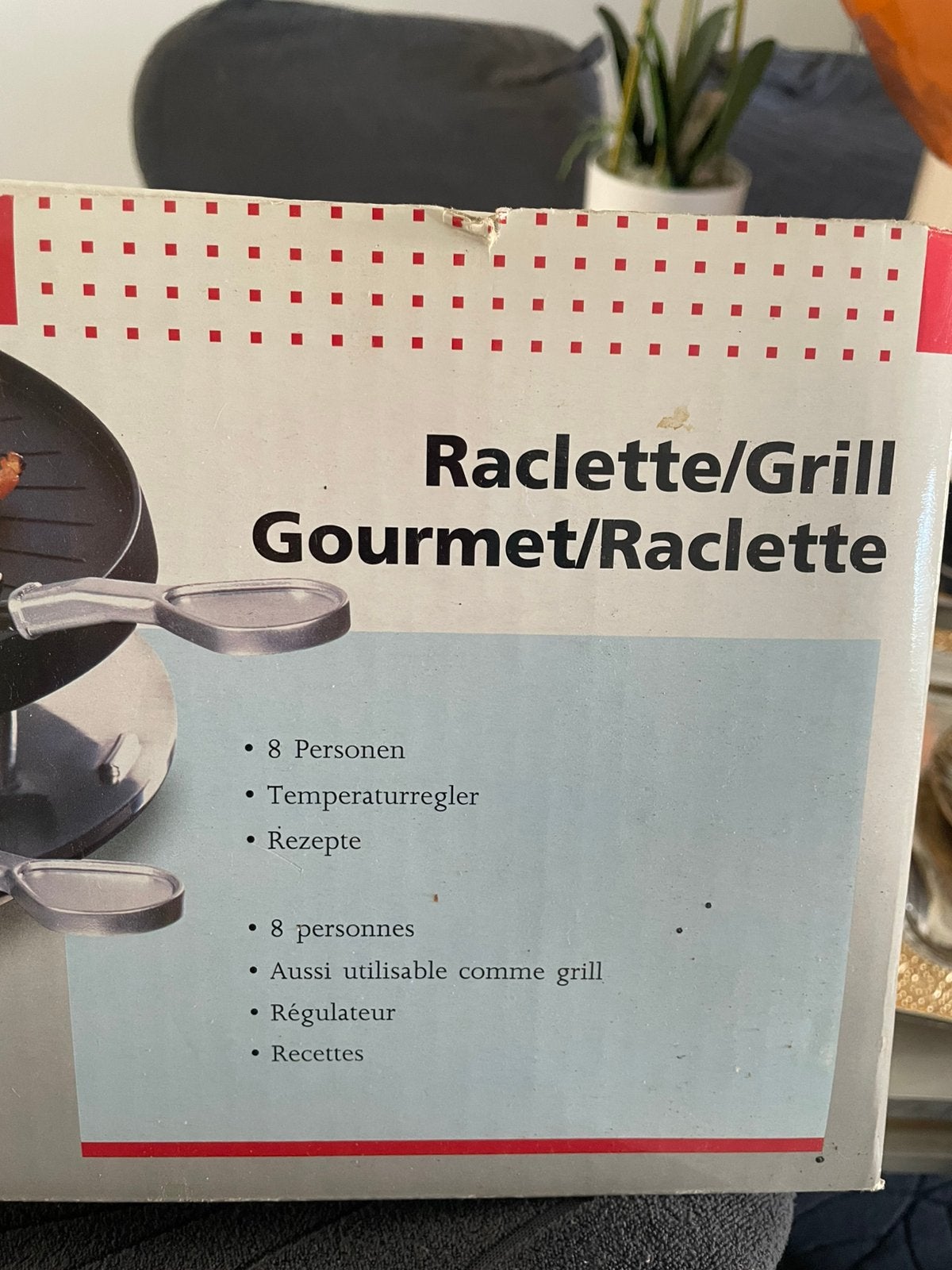 Raclette/Grill/Gourmet/Raclette, Ophalen of Verzenden, Gebruikt