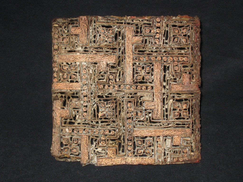Batik Koperen Kapstempel Vintage, Ophalen