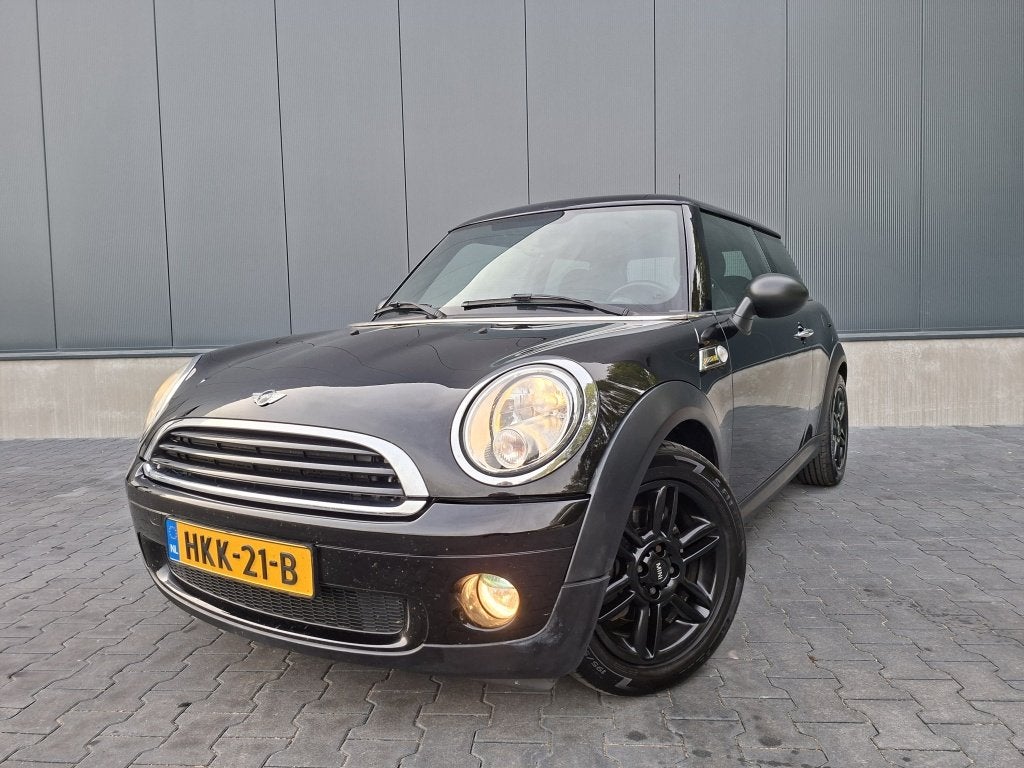 MINI 3-deurs 1.6 One | Airco | Onderhoudsboekjes | Nette aut, Voorwielaandrijving, Stof, Gebruikt, Euro 6
