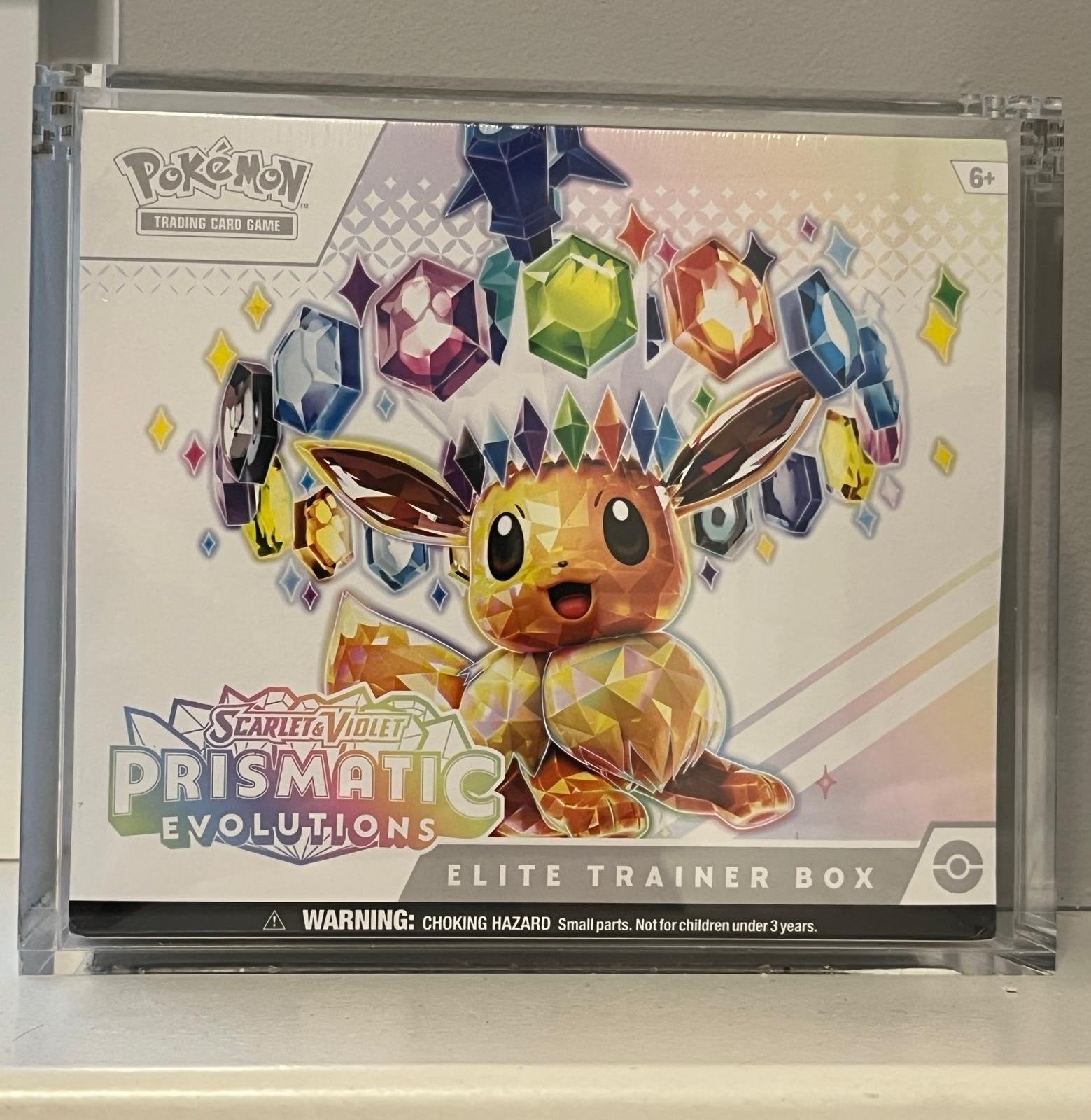 Pokémon Scarlet & Violet Prismatic Evolutions Elite Trainer, Ophalen, Nieuw, Boosterbox