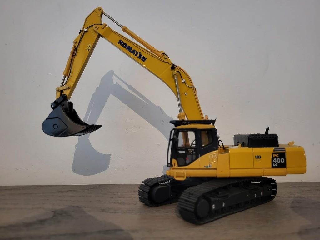 Komatsu PC400LC model 1:50, Hobby en Vrije tijd, Modelauto's | 1:50, Ophalen of Verzenden, Gebruikt, Overige typen, Overige merken