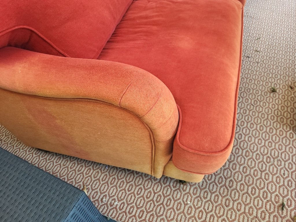 Bank, Gebruikt, 150 tot 200 cm, Driepersoons, 75 tot 100 cm