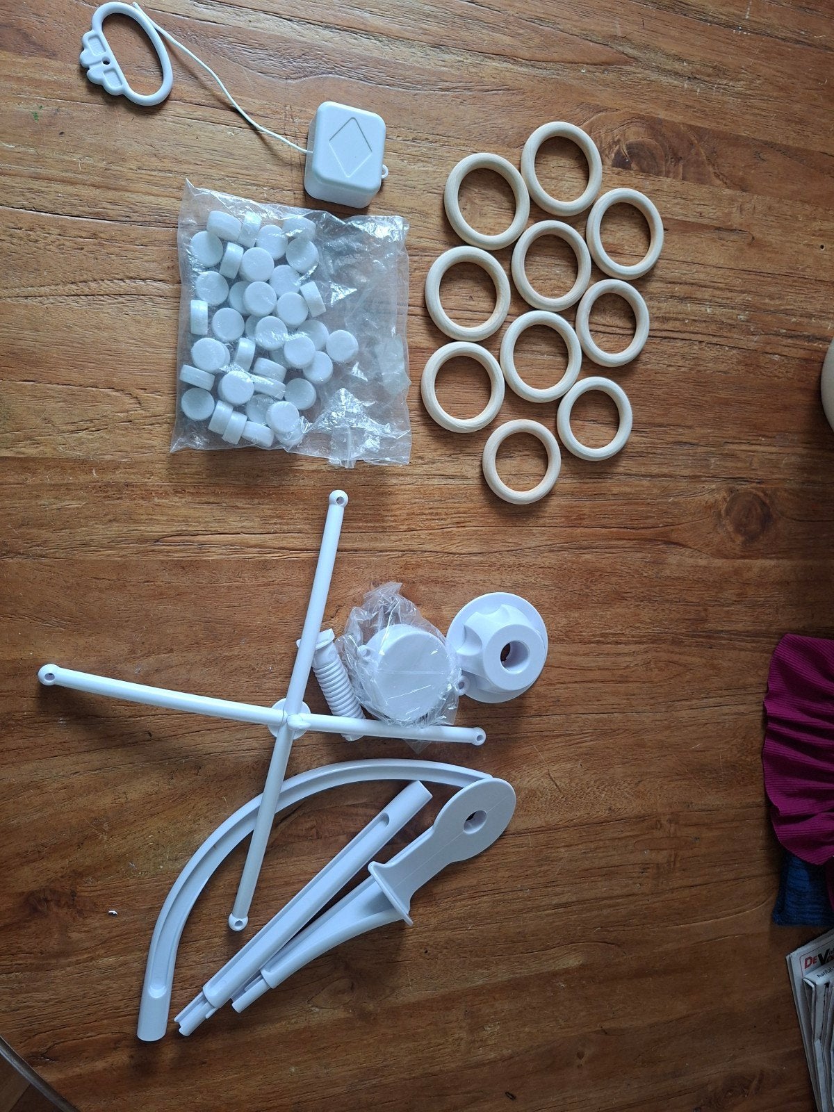 DIY Mobiel onderdelen,ringen,muziekdoos e.d, Hobby en Vrije tijd, Ophalen of Verzenden, Nieuw