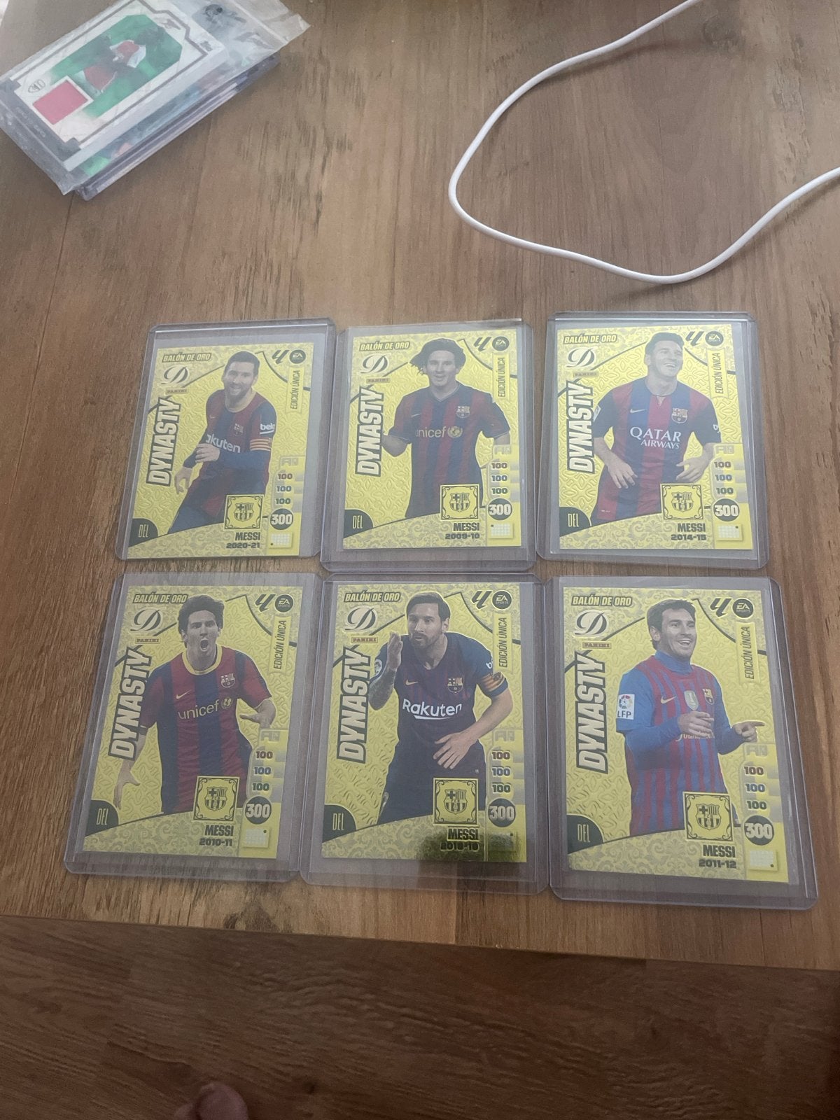 Messi Dynasty Voetbal Spelerskaarten - Diverse Jaren, Ophalen of Verzenden, Zo goed als nieuw, Buitenlandse clubs, Spelerskaart