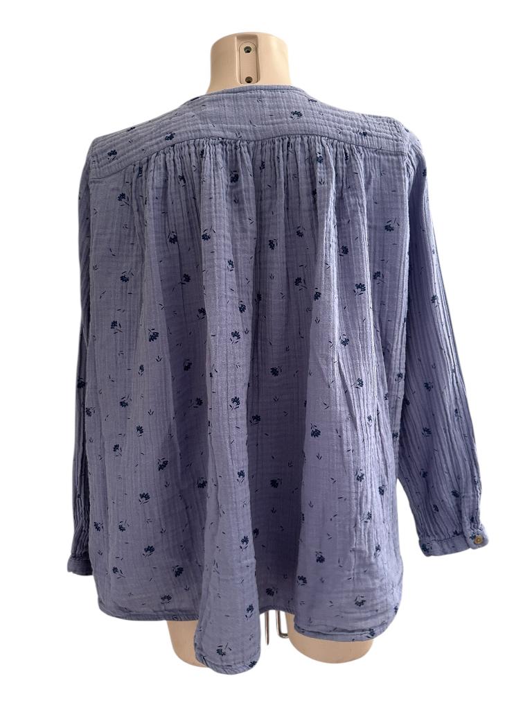 Des Petit Hauts shirt lange mouw M, Zo goed als nieuw, Verzenden, Blauw