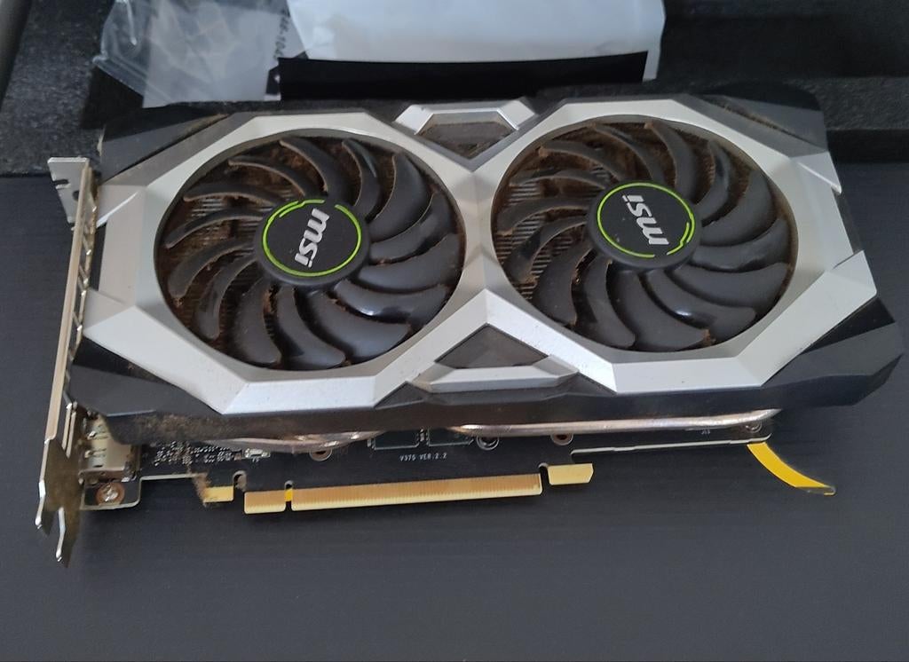 MSI Nvidia GeForce RTX 2070 GTX VENTUS GP - Gebruikt, Ophalen of Verzenden, GDDR6, PCI-Express 3