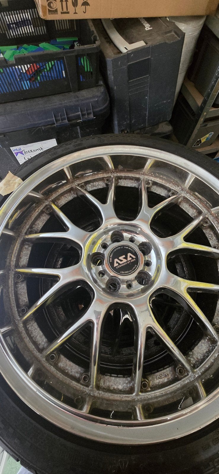 ASA 5x100 18 Inch velgen, Ophalen