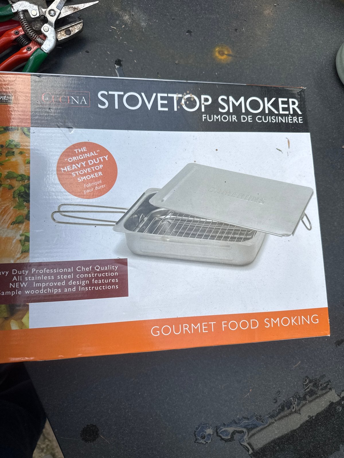 Cucina Stovetop Smoker - Rookoven voor fornuis, Ophalen of Verzenden, Nieuw