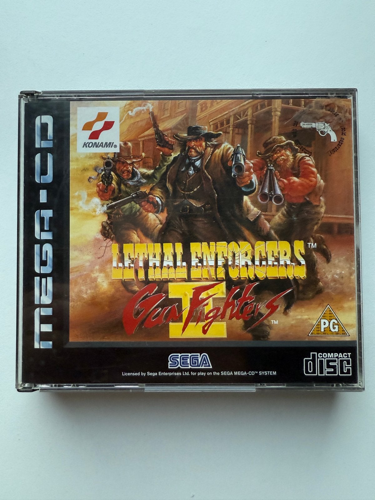 Sega Mega-CD games: Lethal Enforcers II, Spelcomputers en Games, Avontuur en Actie, 1 speler, Eén computer, Ophalen of Verzenden