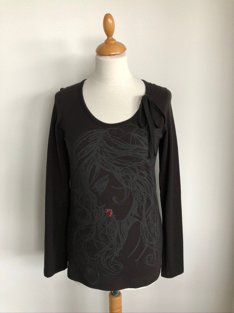 T-shirt NOLITA, maat S, Verzenden, Zwart, NOLITA, Zo goed als nieuw