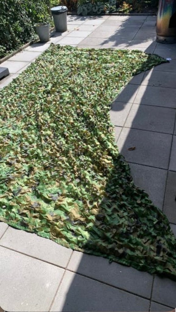 Camouflage net, Verzamelen, Ophalen of Verzenden, Landmacht, Nederland, Overige typen