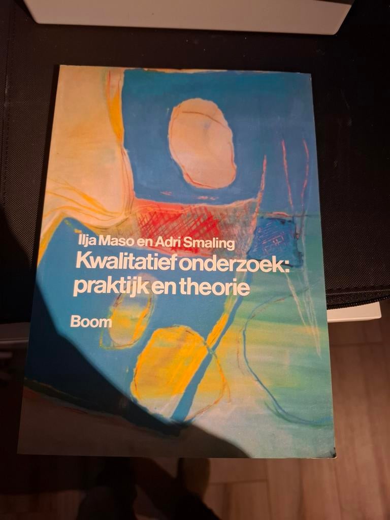 Kwalitatief onderzoek: praktijk en theorie, Ilja Maso en Adri Smaling, Zo goed als nieuw, Gamma, HBO