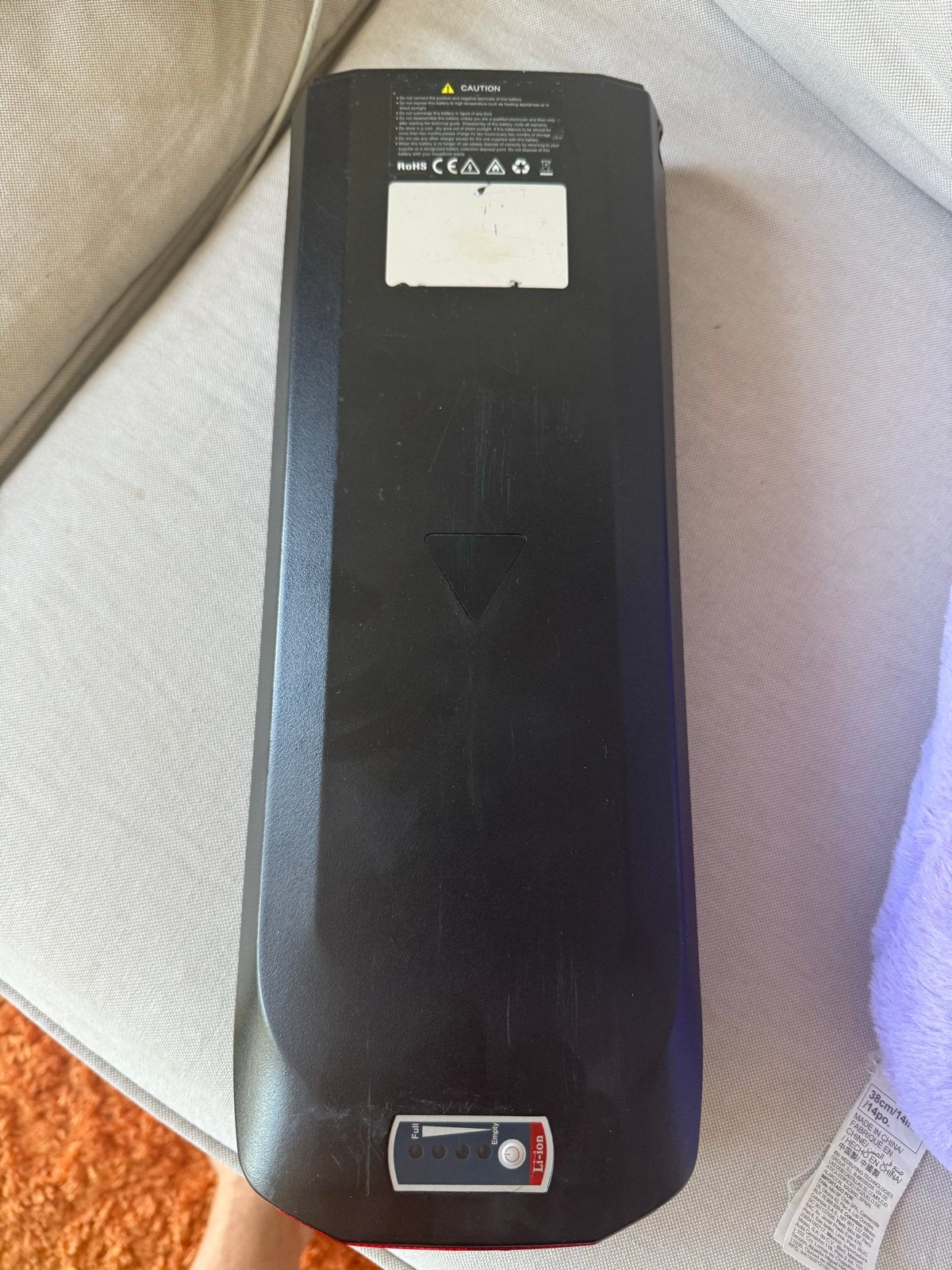 Originele Aperyder A10 E-bike Batterij met Oplader, Zo goed als nieuw