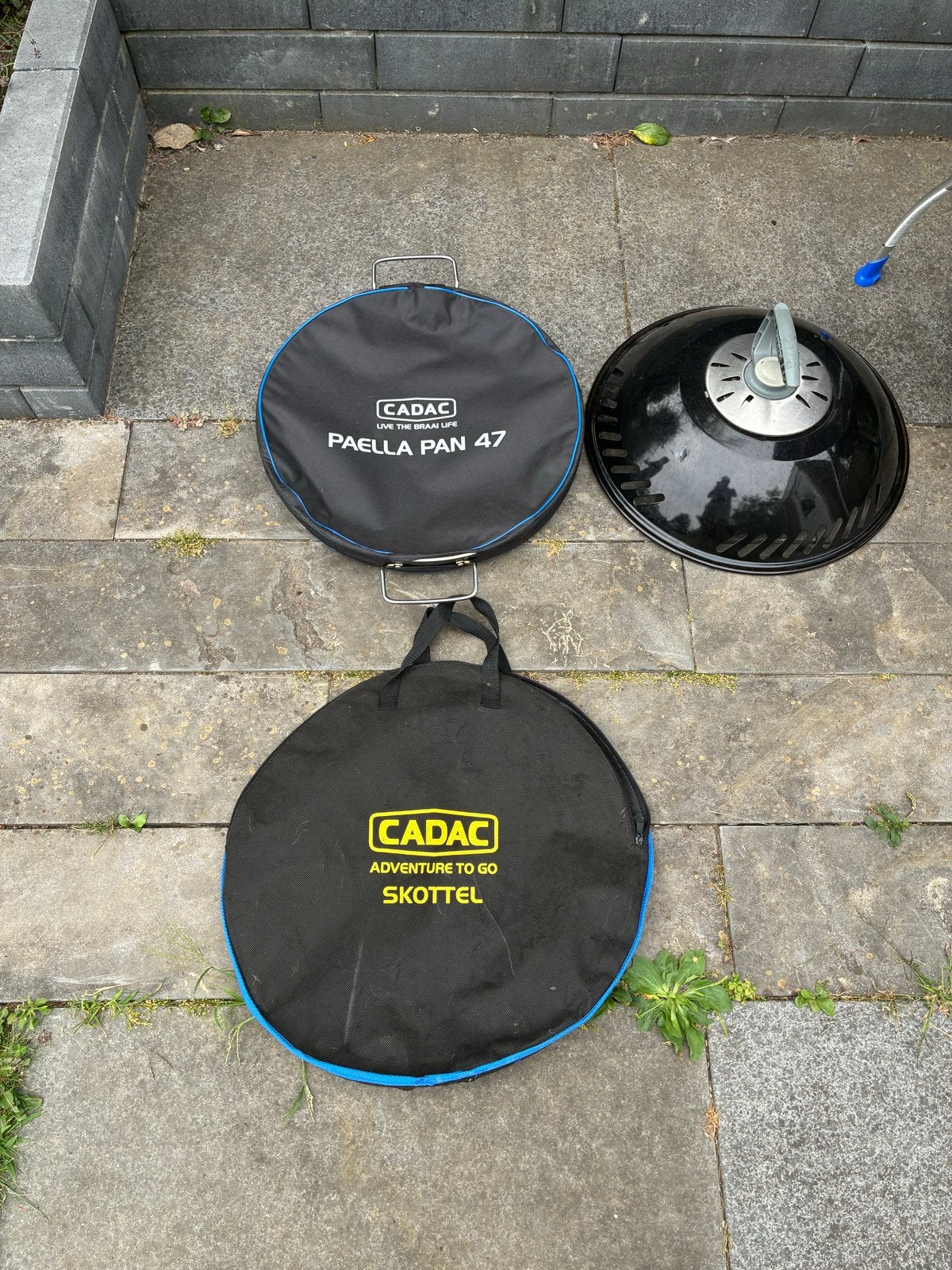 Cadac Skottelbraai met Paella Pan en accessoires, Ophalen, Gebruikt
