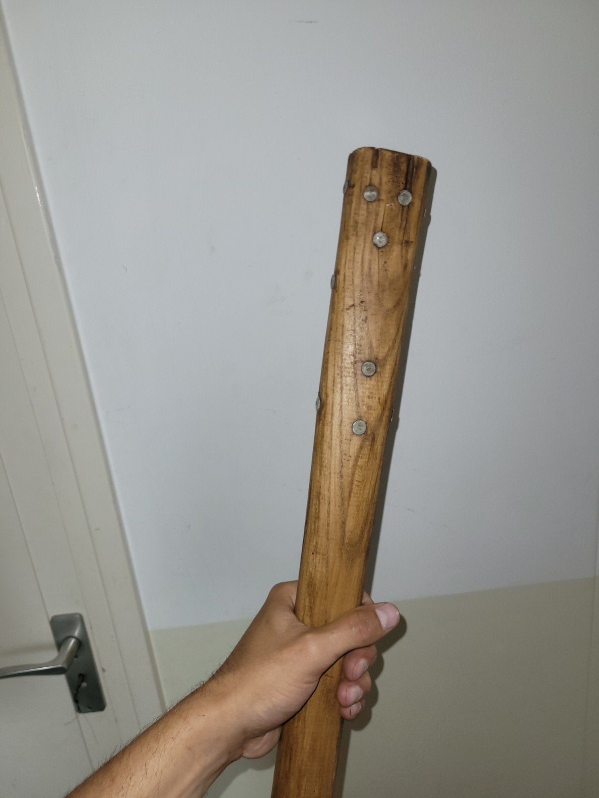 Ww1 trench mace of loopgraaf knuppel, Verzamelen, Ophalen of Verzenden, Landmacht, Duitsland, Mes of Dolk