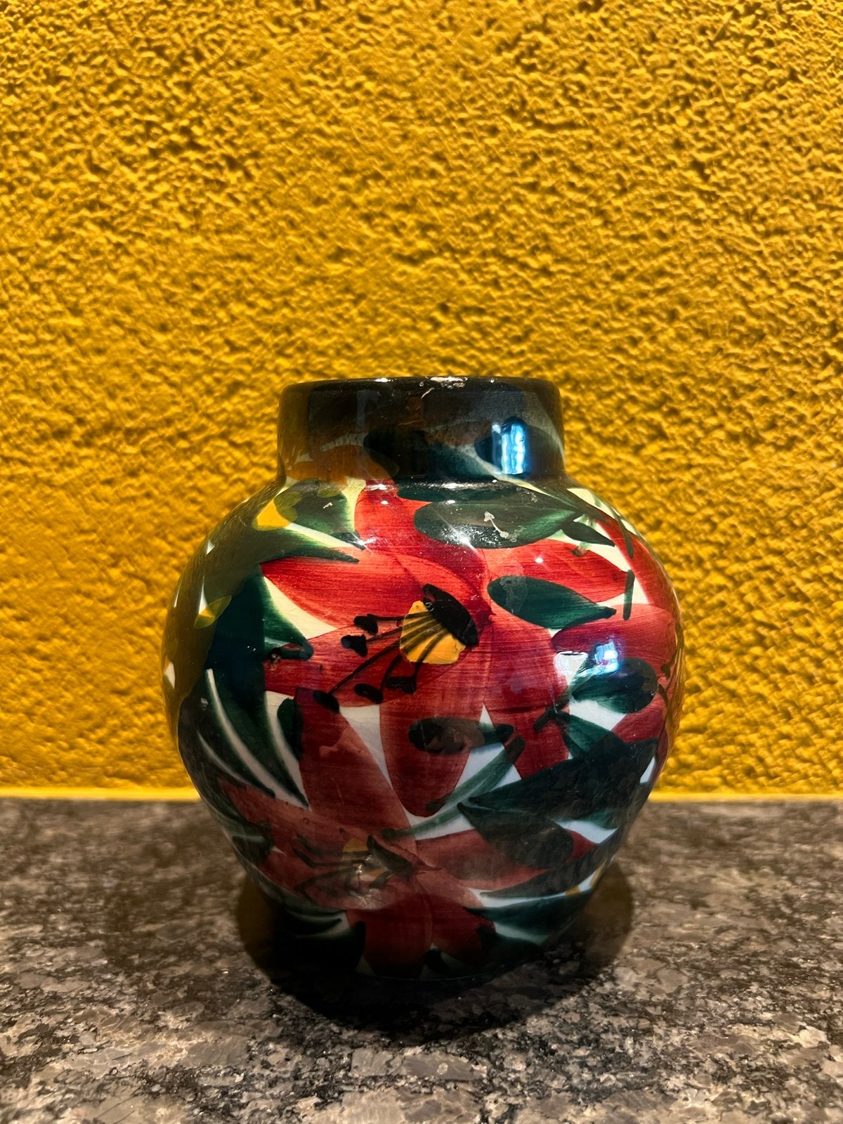 Art Deco vaas SMF Schramberg, Majolica, model 2822 /lll, Antiek en Kunst, Ophalen of Verzenden