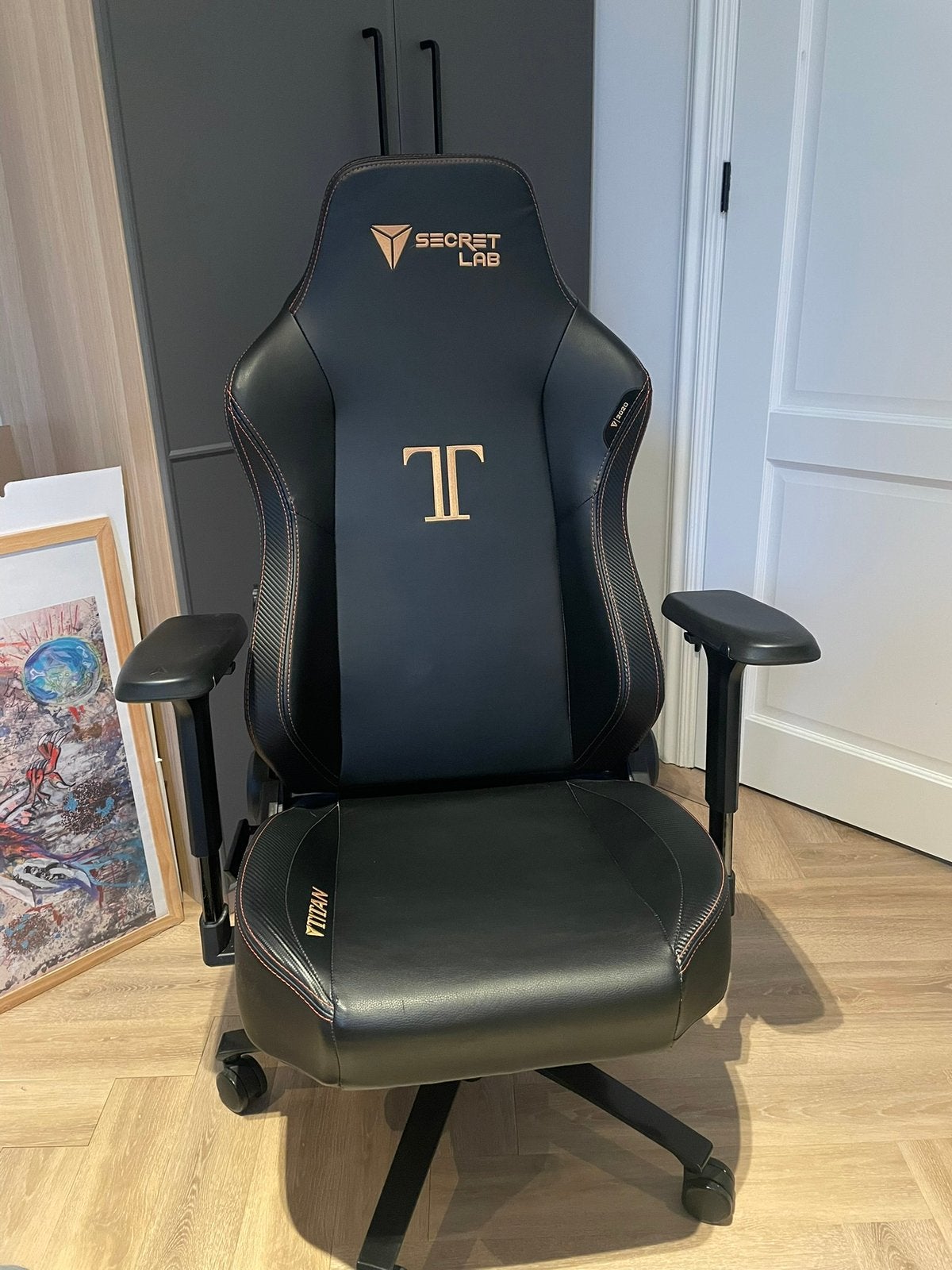 Secret Lab Titan XL, Gaming bureaustoel, Gebruikt, Zwart, Ophalen of Verzenden
