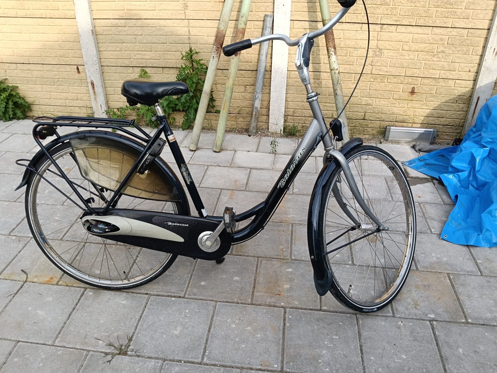 Batavus damesfiets met lage instap, Ophalen, Terugtraprem, Batavus, 50 tot 53 cm