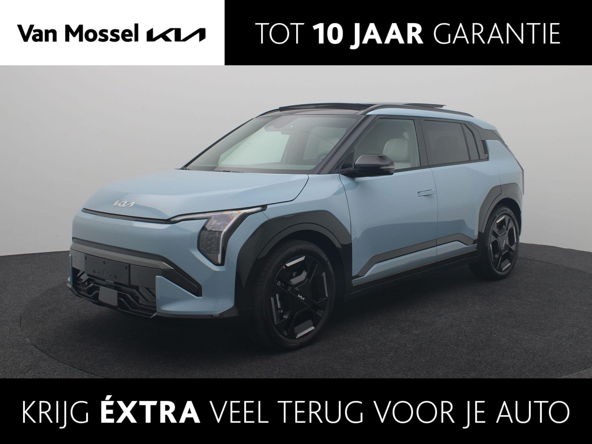 Kia EV3 GT-Line 81.4 kWh | Nieuw te bestellen | Vegan Leder, Auto's, Kia, 510 min, Blauw, 204 pk, SUV of Terreinwagen